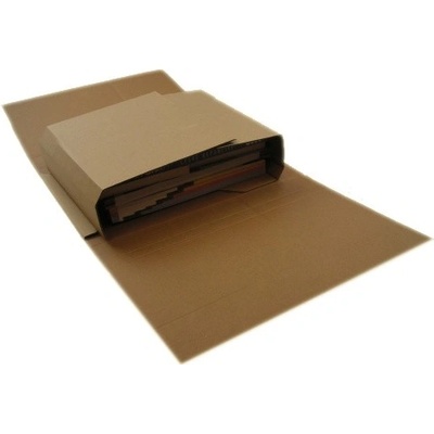 Obaly KREDO Lepenková Krabice na knihy / poštovní obal 340 x 200 mm 3VVL – Zboží Živě