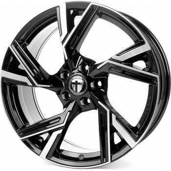 Tomason AR1 8x18 5x112 ET35 black diamond polished