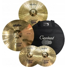 Centent Dolphin Cymbal Set 14", 16", 20", bag