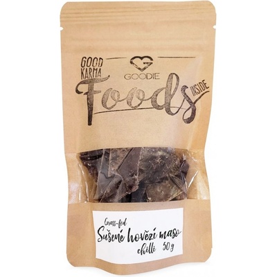 Goodie Grass fed sušené hovězí maso chilli 50 g