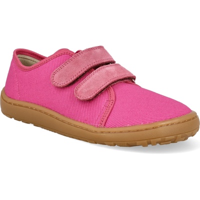 Froddo Barefoot dětské plátěnky Canvas fuchsiové