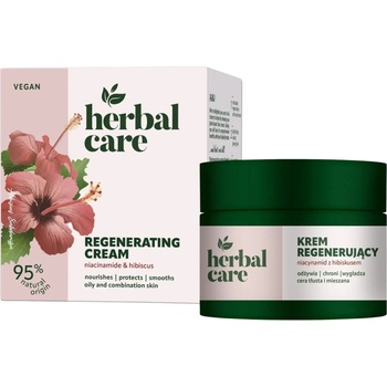 Image 1 of Farmona Natural Cosmetics Laboratory Herbal Care Регенериращ крем за лице с ниацинамид и хибискус, 50 ml