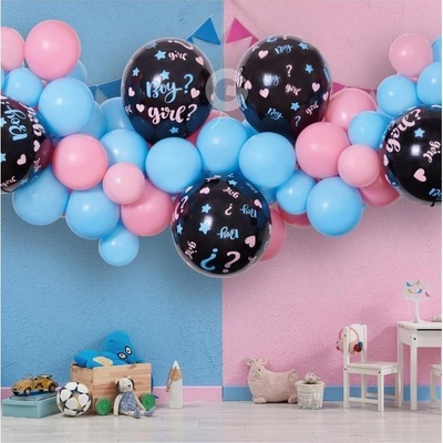 031362 Godan Balónová girlanda He or She? 200cm