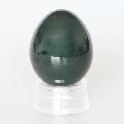 Yoni spirit Kamenné vajíčko s otvorem - nefritový jadeit 45x30 mm