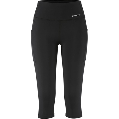 Craft Дамски клин за бягане Craft Women's Essence Capri 3 Running tights - Black - размер XL (127-1194-0115)