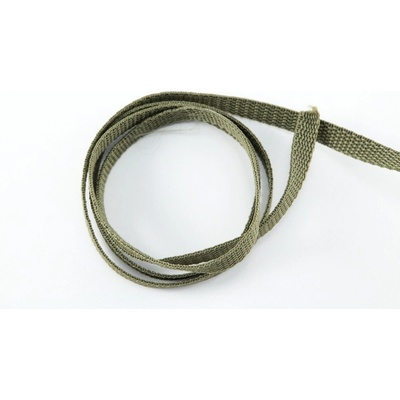 Polypropylénový popruh - khaki - šírka 1 cm