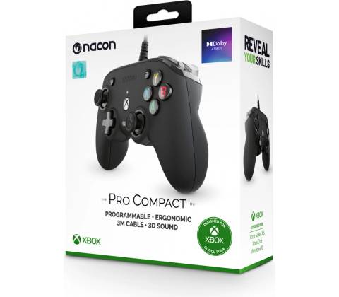 Nacon Pro Compact Controller XBXPROCOMPACTWHBLACK