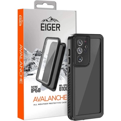 Eiger Avalanche Case - ударо и водоустойчив кейс за Samsung Galaxy S21 Ultra (черен)
