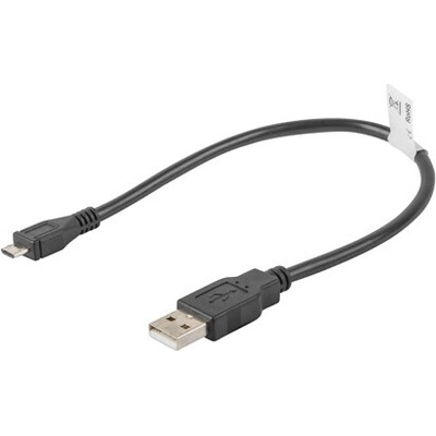 Lanberg CA-USBM-10CC-0003-BK micro USB, 0,3m, černý