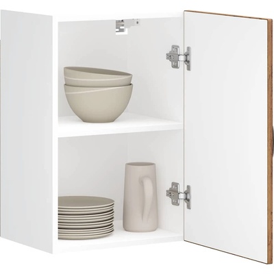 vidaXL Кухненски стенен шкаф, Kalmar, старо дърво, инженерно дърво (853555)