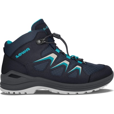 Lowa Детски туристически обувки Lowa Kid's Innox Evo GTX QC Junior Walking boots - Navy / Turquoise - размер 29 (EU) (702-3548-0417)