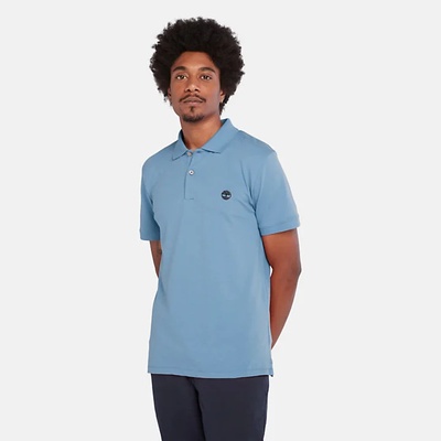 Timberland Мъжка тениска Merrymeeting River Stretch Polo Shirt for Men in Dark Blue - XXL (TB0A2DJEDJ5)