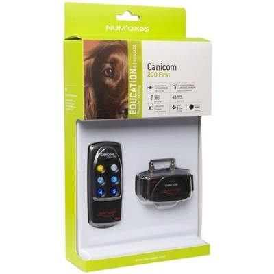 NUM'AXES Canicom 200 First - Тренировъчен нашийник с дистанционно управление, 38 х 68 х 43 см