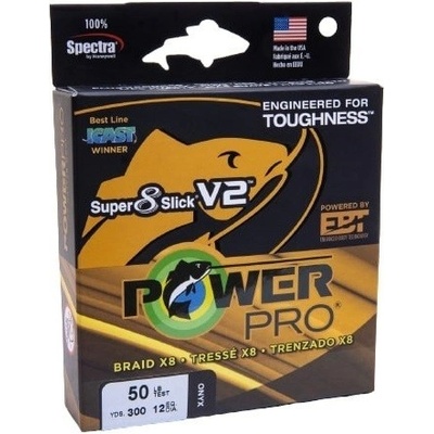 PowerPro šňůra Sup 8 Slick V2 Moon Shine 135m 0,15mm 10kg