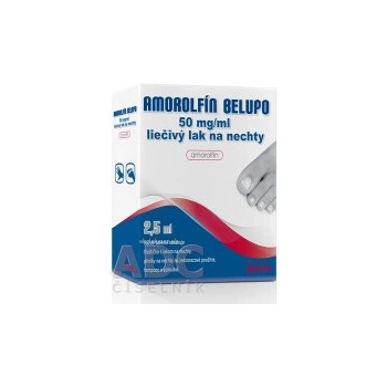 Amorolfín Belupo 50 mg/ml liečivý lak na nechty 1 x 2,5 ml