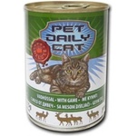  Консерва за котка Pet Daily Cat с вкус на дивеч 24бр (972)