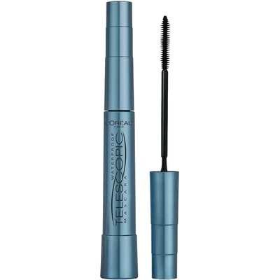 L'Oréal Paris Voděodolná řasenka Telescopic Waterproof Mascara Black 8 ml