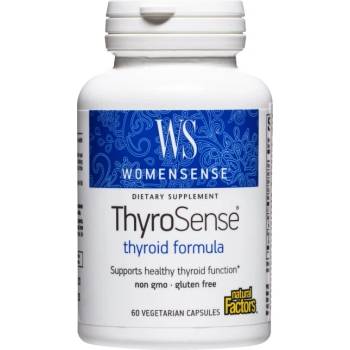 Natural Factors WomenSense® ThyroSense® Тироидна Формула 60 V капсули | Natural Factors (4940 NF A)