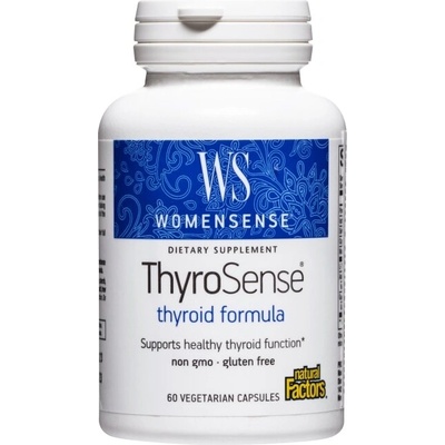 Natural Factors WomenSense® ThyroSense® Тироидна Формула 60 V капсули | Natural Factors (4940 NF A)