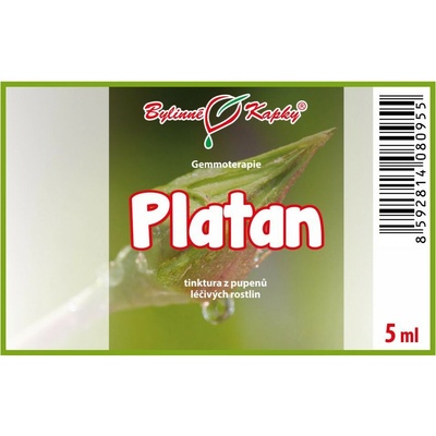 Platan púčiky gemmoterapie 5 ml