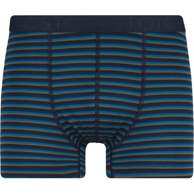 Stoic Мъжко мериносово термобельо Stoic Merino150 AlsenSt. Boxer Merino base layer - Dark Navy Multi Striped 24 - размер 5XL (015-1638-0718)