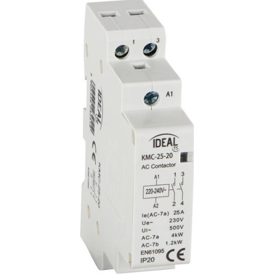 KANLUX Stykač KMC-25-20 25A 230V 50Hz IP20 23251