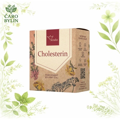 Serafin Cholesterin bylinný čaj porciovaný 15 x 2,5 g
