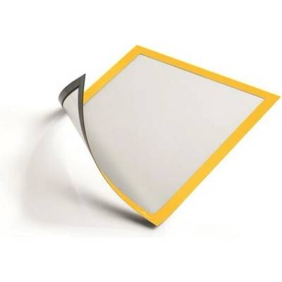Informačný panel, A4, magnetický, DURABLE "DURAFRAME MAGNETIC", žltá