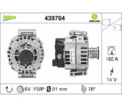 generátor VALEO 439704