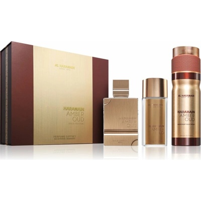Al Haramain Amber Oud Gold Edition EDP 75 ml + EDP 30 ml + deodorant s parfumáciou 200 ml