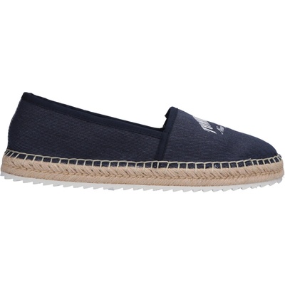 Tommy Hilfiger Dámske espadrilky TJW VARSITY ESPADRILLE tmavo modrá béžová biela