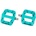 RACE FACE Педали за велосипед Race Face Chester Composite Turquoise