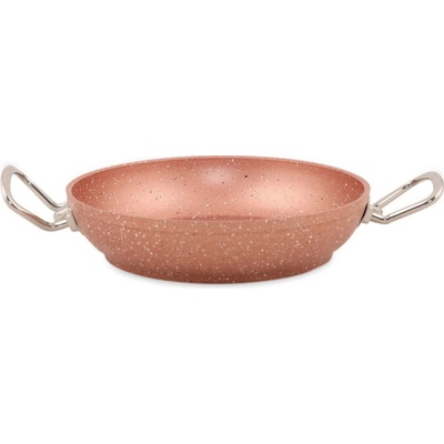 Güral Porselen Ružová hliníková panvica Classic 22 cm