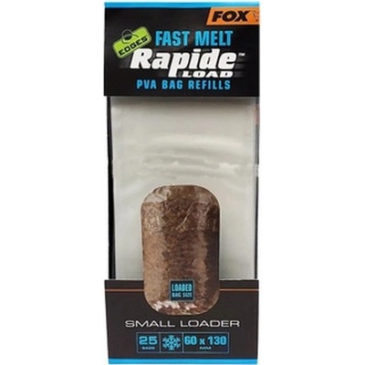 FOX Náhradné PVA vrecká Edges Rapide Load PVA Bag Fast Melt Refills 60 x 130 mm 25ks