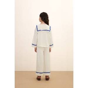 Tinycottons Детски памучен пуловер SAILOR TINY CARDIGAN (SS26.373)