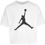 Air Jordan Детска тениска Air Jordan Jumpman Cropped T-Shirt Junior Girls - White LL JM