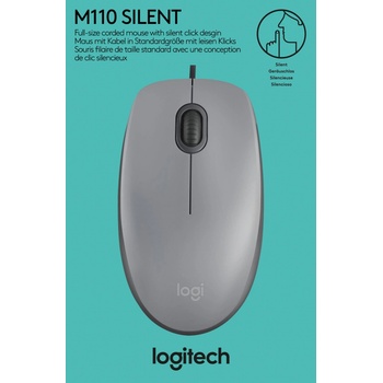 Logitech M110 Silent Mouse 910-006760