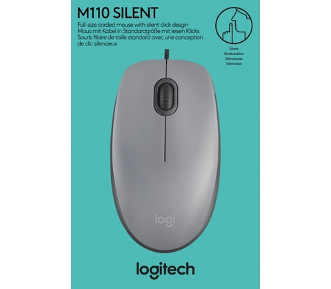 Logitech M110 Silent Mouse 910-006760