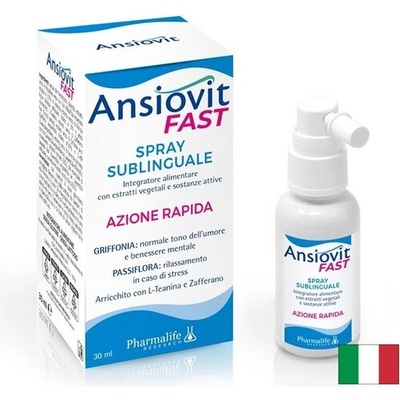 Ансиовит Фаст спрей при стрес и напрежение | Pharmalife Research (636376 (0454NA) PL)