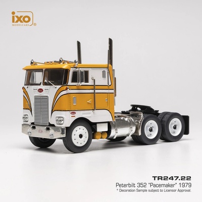 IXO Peterbilt 352 Pacemaker 1979 Žlutá/Bílá 1:43