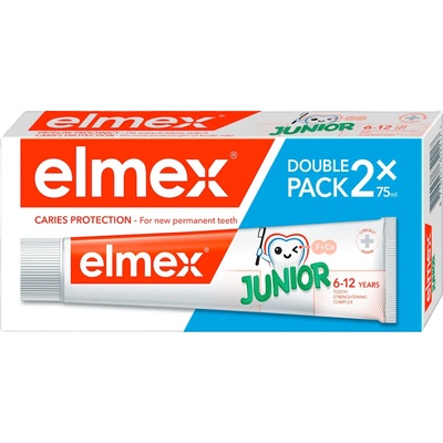 Elmex dětská Junior Duopack 2 x 75 ml