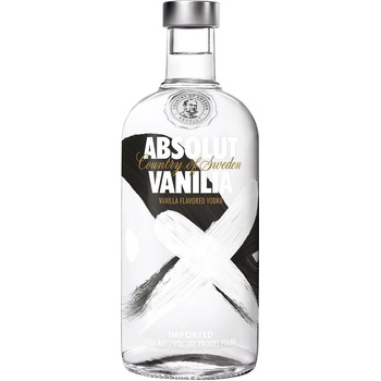 Absolut Vanilia 40% 0,7 l (čistá fľaša)