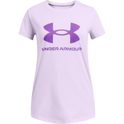 Тениска Under Armour UA G SPORTSTYLE LOGO SS-PPL 1361182-535 Размер YSM