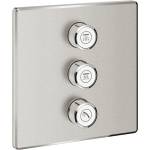 GROHE Grohtherm SmartControl скрит смесител за душ с 3 изхода, матов хром, Supersteel (29127DC0)