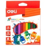  Пастели 12цв. пластик Deli Color Emotion 20000