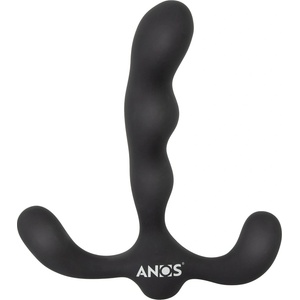 Anos Flexible Prostate Stimulator with 3 Motors Black