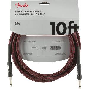 Fender PRO Red Tweed, 6.3mm/6.3mm, 3m (0990820061) - soundground