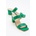 Moda Trend Дамски чехли с ток - Зелени #381703 (381703_Зелен)