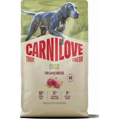 Carnilove True Fresh Dog Duck for Adult Large Breeds 4 kg
