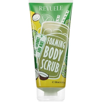 Revuele Foaming Body Scrub Lime, Coconut and Mint пилинг за тяло 200ml